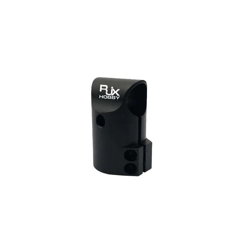 Rjxhobby tee tripé conector braçadeira 25mm 16mm clipe de tubo de trem de pouso para quadcopter multicopter modelo diy avião