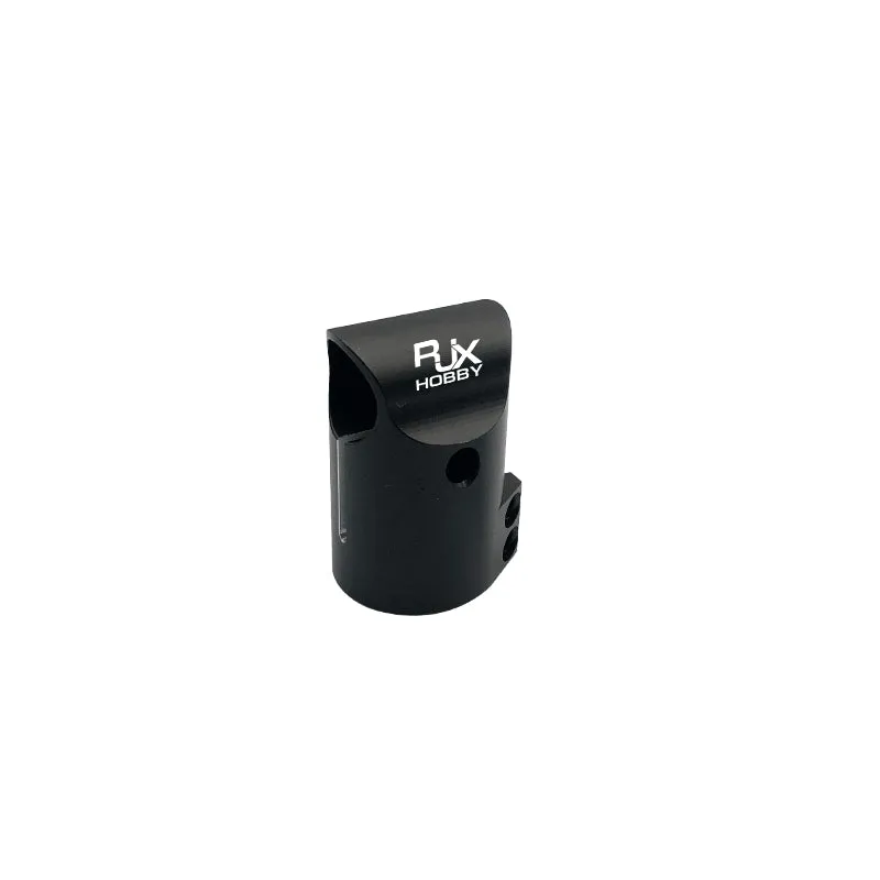 Rjxhobby tee tripé conector braçadeira 25mm 16mm clipe de tubo de trem de pouso para quadcopter multicopter modelo diy avião