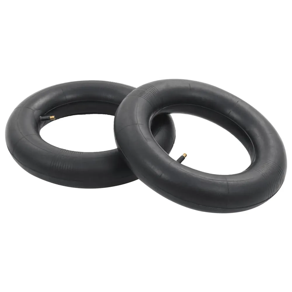 Conj. pneus e câmaras para carrinho mão 4 pcs 3.50-8 4PR borracha