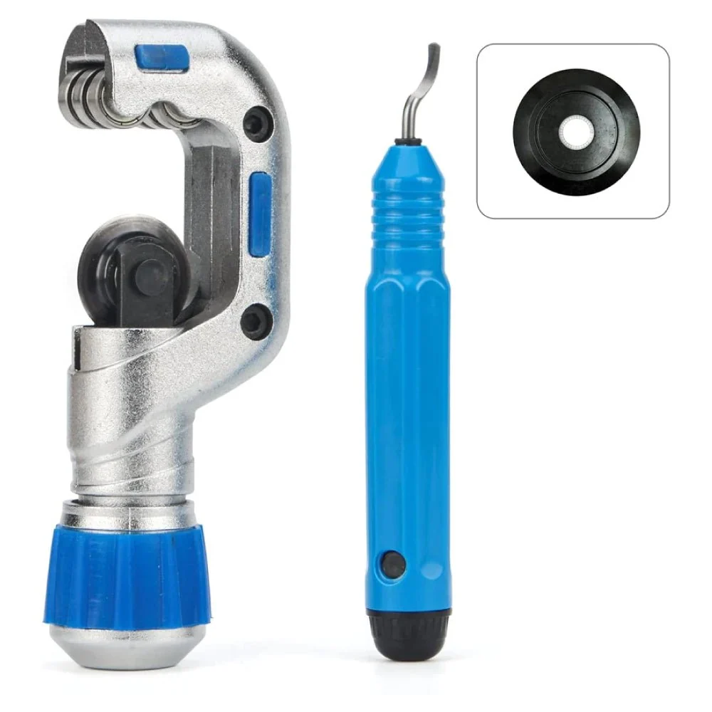 Cortador de tubos CT-532 e CT-207, conjunto de ferramentas para rebarbação de tubos, cortador de tubos de 3/16 pol. 1 1/4...
