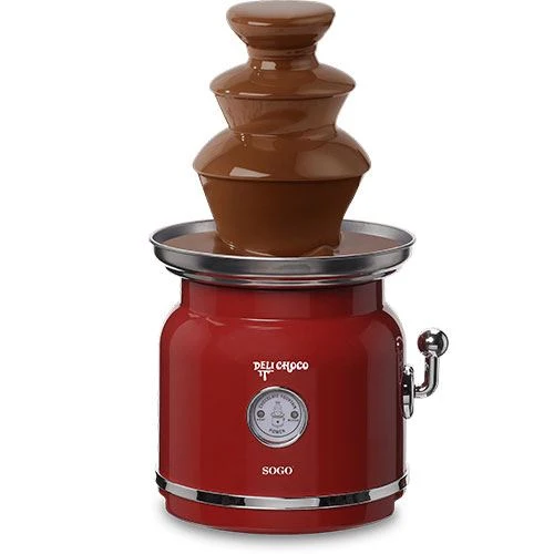 OEM Original Cascata de Chocolate Sogo Retro FCH-SS-11970 - Vermelho