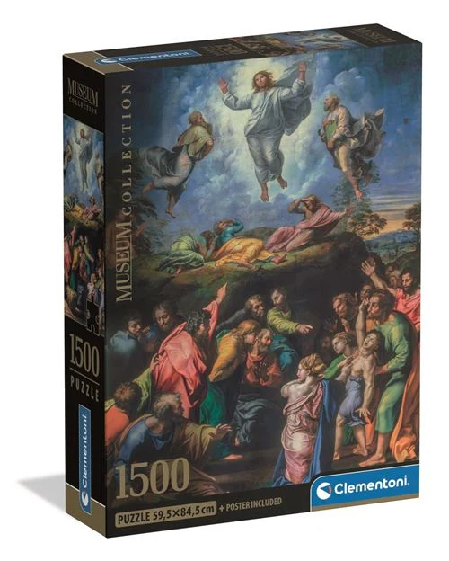 OEM Original Puzzle Museum: Raphael Transfiguration - 1500 Peças - Clementoni