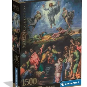 OEM Original Puzzle Museum: Raphael Transfiguration - 1500 Peças - Clementoni