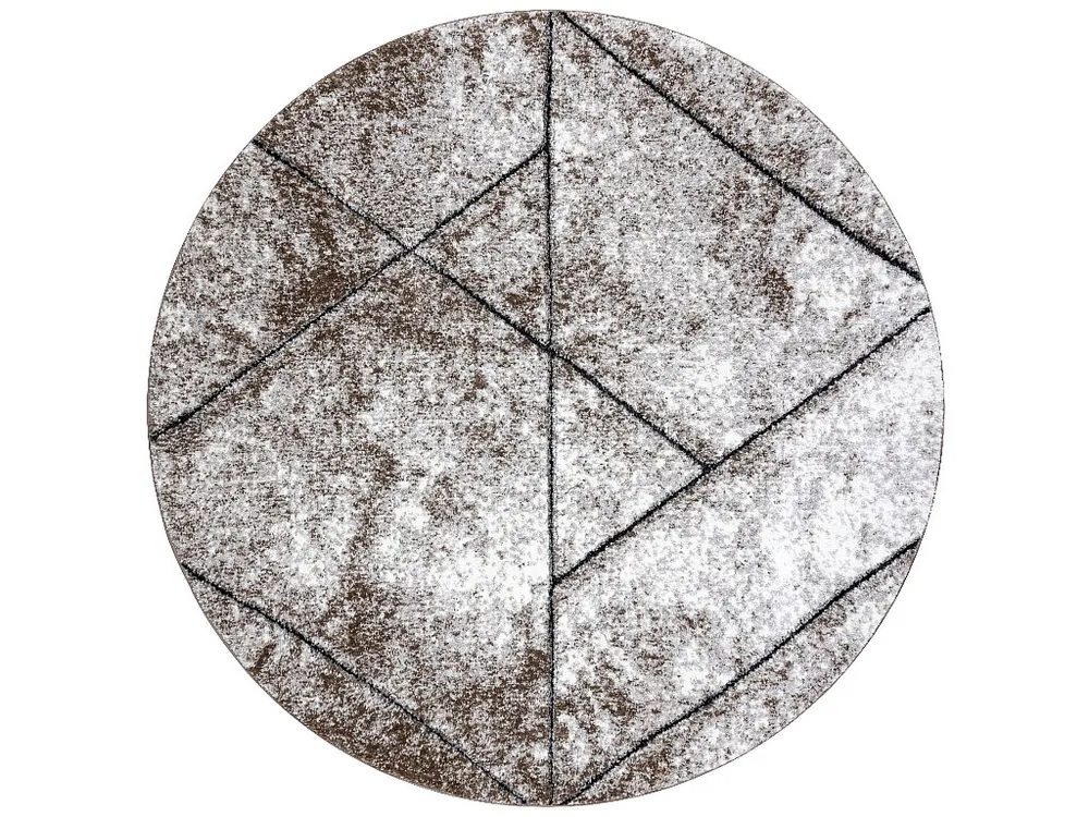 Tapete moderno COZY 8872 Circulo Wall, geométrico, triângulos - Stru cercle 160 cm