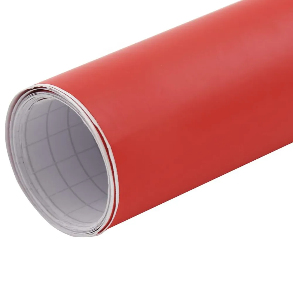 Adesivo Premium Película para carro 100x150 cm vermelho mate