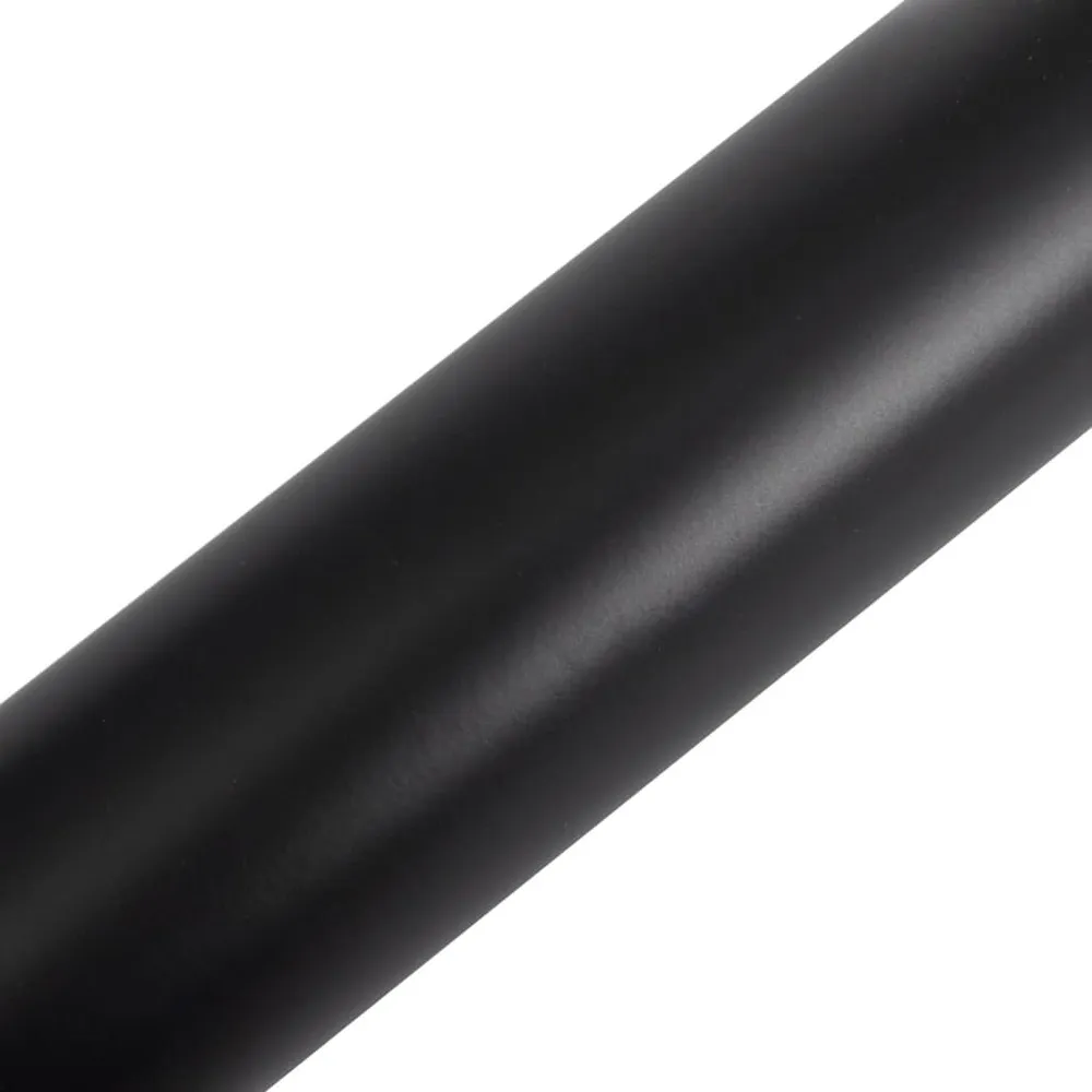 Película para carro 100x150 cm preto mate Tamanho Padrão