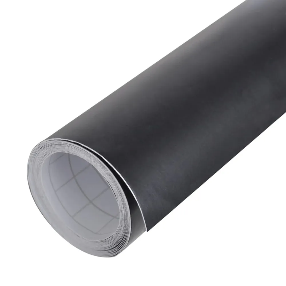 Película para carro 100x150 cm preto mate Tamanho Padrão