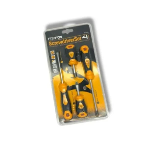 SET DE DESARMADORES 4 PZAS GM322-12G-44 ESTRELLA ESMERALDA MO&MO