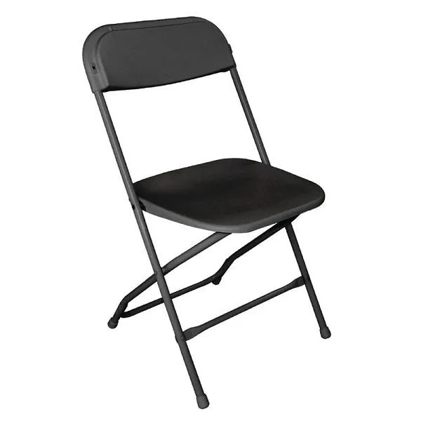 Organizador para RV Bolero cadeiras leves dobráveis pretas, PU: 10 peças, GD386