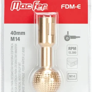 Fresa para desbastar madeira esférica FDM-E FDM-E 40mm M14