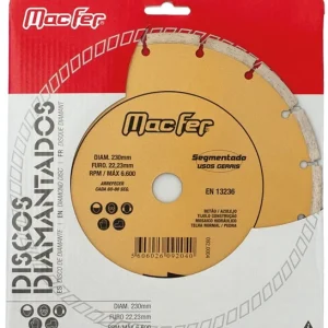 Disco diamantado Segmentado 230mm