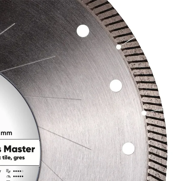 Disco de corte diamantado Distar 1A1R 230X22.23/H Gres Master, 81120528026 (Kit Profissional)