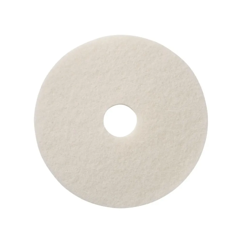 Diversey Taski Americo Pad Branco 14" – Disco de Polimento e Manutenção de Brilho Uso Intensivo