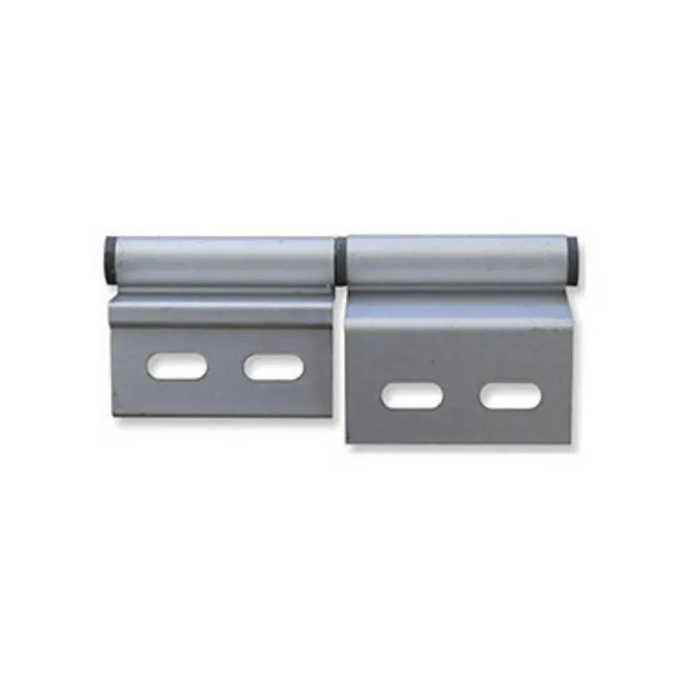 10 Dobradiças de porta em alumínio 92 x 36 mm (esquerda) (caixa de 10 unidades)