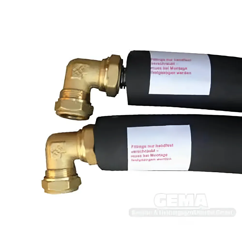 Duto de telhado para coletores planos e coletores de tubo de vácuo com Ø 22 mm