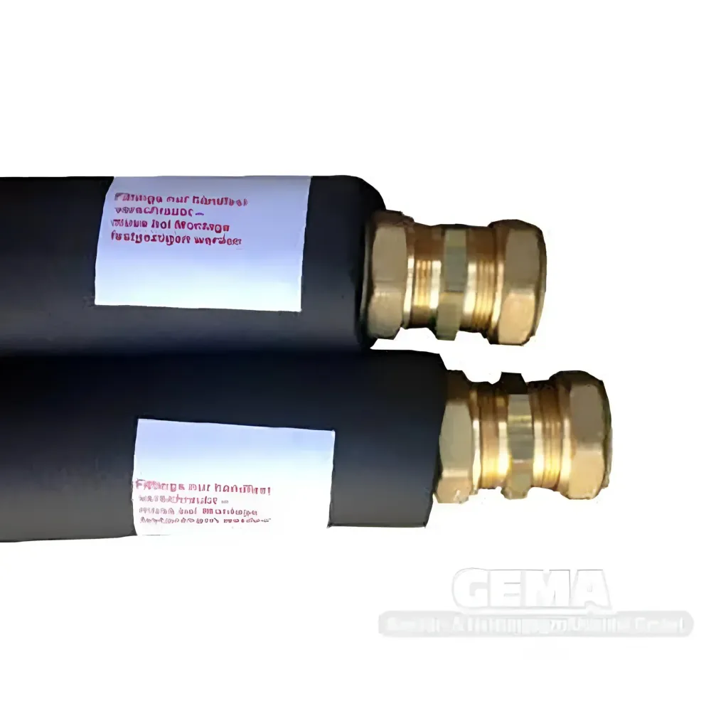 Duto de telhado para coletores planos e coletores de tubo de vácuo com Ø 22 mm