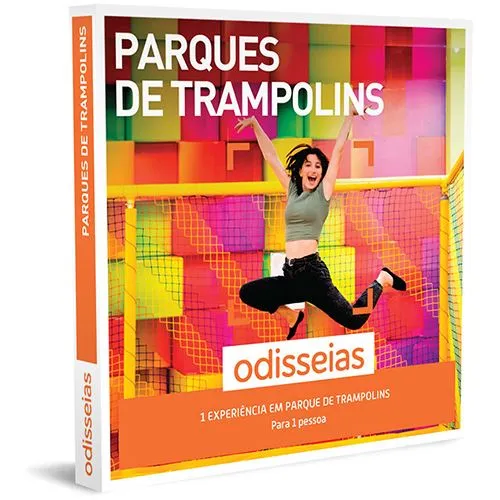 Odisseias Pack Presente - Parques de Trampolins | Experiência para 1 Pessoa