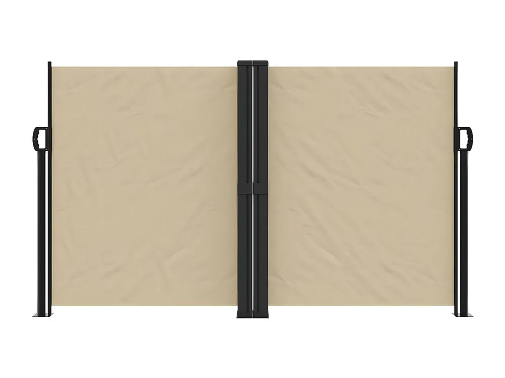 Toldo lateral retrátil 140x1000 cm bege