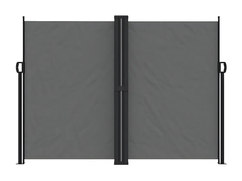 Toldo lateral retrátil 180x1000 cm antracite