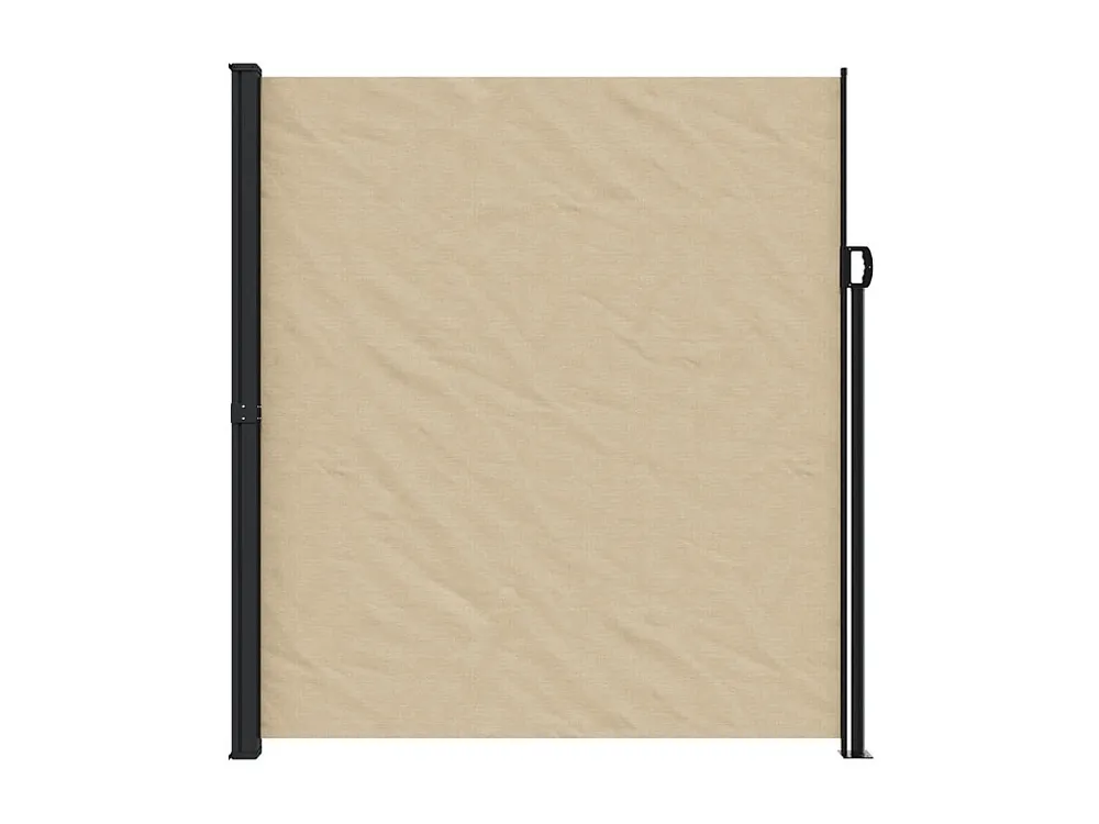 Toldo lateral retrátil 220x600 cm bege