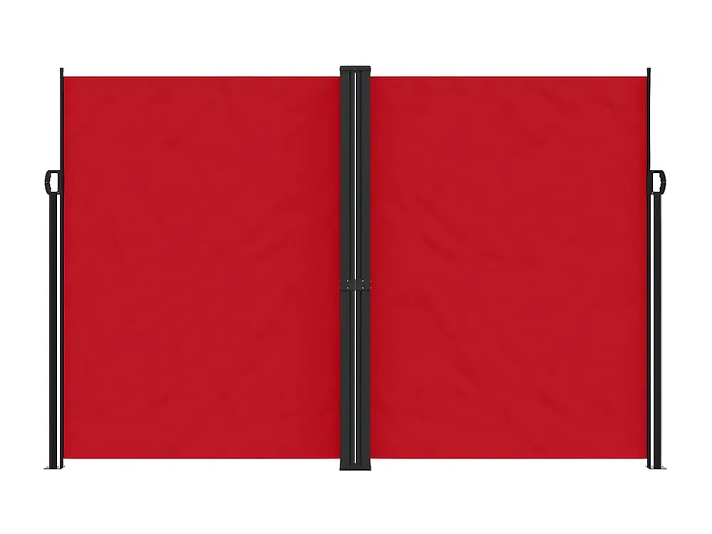 Toldo lateral retrátil 220x600 cm vermelho