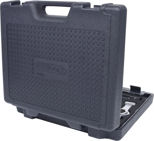 KS Tools Extrator de cubo de roda adaptável e extrator de eixo cardan, 11 peças, 700.1400