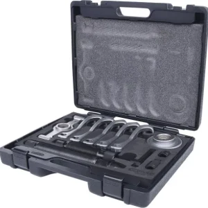 KS Tools Extrator de cubo de roda para diversos usos e extrator de eixo cardan, 11 peças, 700.1400