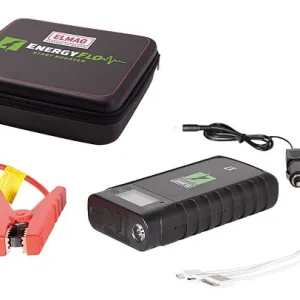 Estação de energia / dispositivo de partida ELMAG Li 12V, LITHIUM CONECTADO BOOSTER X7 - Digital 15.000 mAh, I-Start 500 ,...