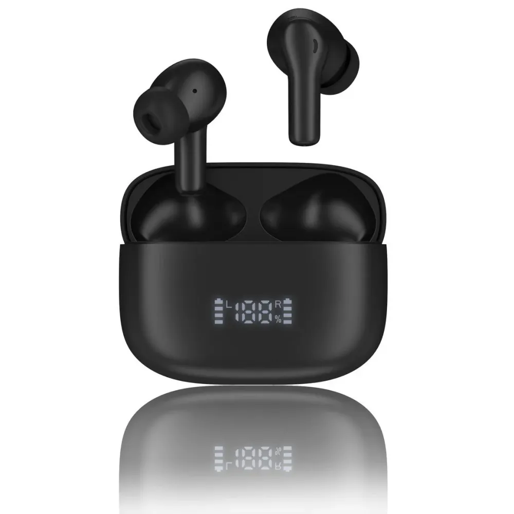 Auriculares Bluetooth Roadstar HED380NCBT/BK | ANC+ENC, 25h, USB TIPO C