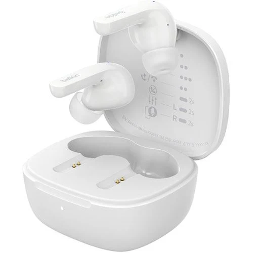 Auriculares True Autônomo Bluetooth Belkin SoundForm Motion - Branco