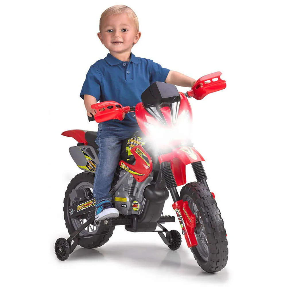 Moto elétrica Motocicleta Cross 400F 6v com Garantia Contra Ferrugem