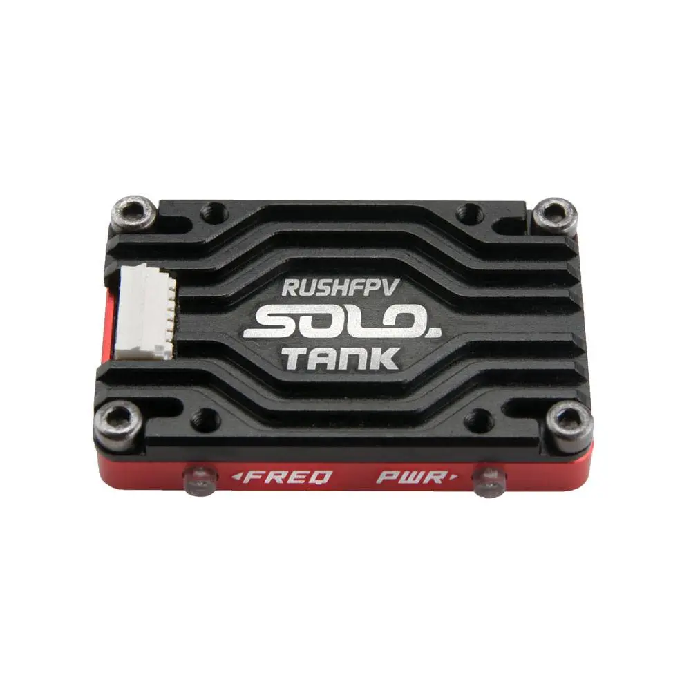 RushFPV Rush Tank SOLO 1W 5.8GHz VTX - 5V 1A 48CH PIT/25/400/600/800/1000mW Transmissor de vídeo FPV