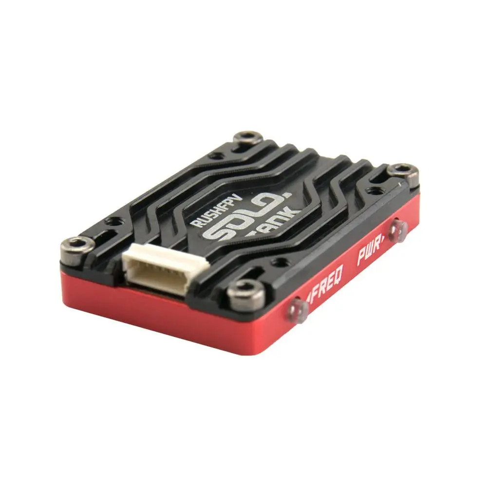 RushFPV Rush Tank SOLO 1W 5.8GHz VTX - 5V 1A 48CH PIT/25/400/600/800/1000mW Transmissor de vídeo FPV