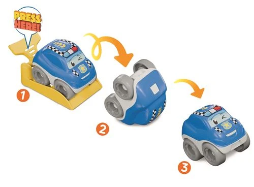 Carro de Cambalhotas Resgate - Baby Clementoni - Envio Aleatório