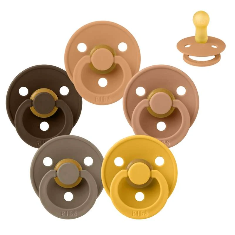 Chupeta Bibs Redonda Colour - Sampak - 5 unidades - tam. 2 - Urso de Peluche