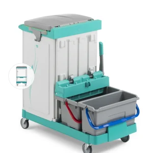 TTS Carro Limpeza Magic Line 440V7 – Porta-Sacos e Lavagem com Espremedor