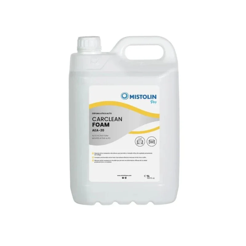 Espuma Ativa Concentrada Auto AEA-20 Mistolin Pro - 5 Litros