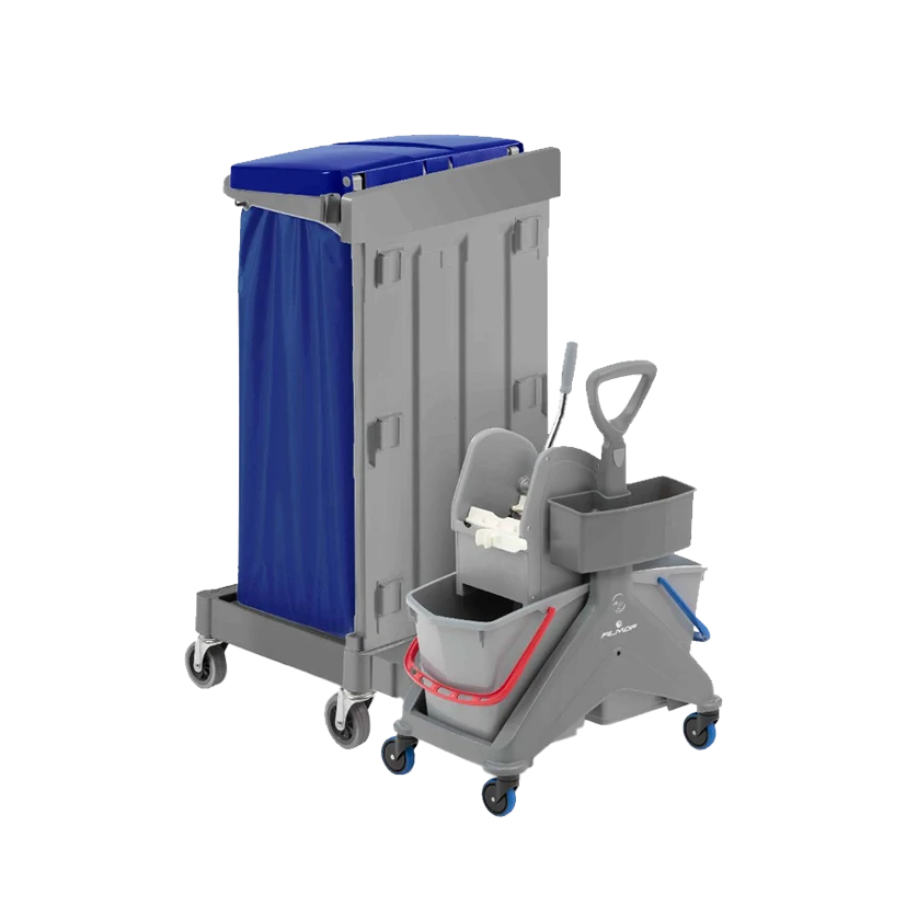 FILMOP Carro Multiusos ALPHA 0001000 com Unidade de Limpeza Húmida Independente (Peg Kit)