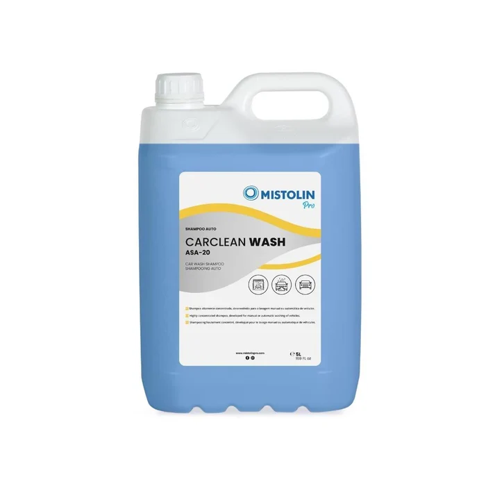 Shampoo Concentrado Auto ASA-20 Mistolin Pro - 5 Litros