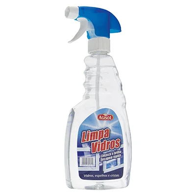SOLIS AGISOL Spray Limpa Vidros – Detergente em Spray para Limpeza Rápida e Brilho sem Manchas (500ml)