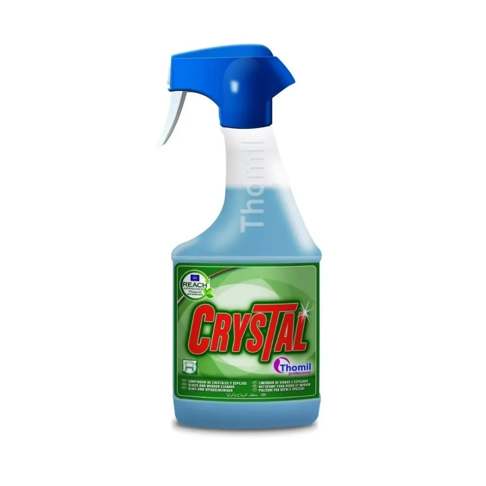 Thomil Crystal – Limpa-vidros profissional com ção rápida e aroma coco
