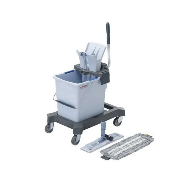 VILEDA Carro Kit Único UltraSpeed Pro – Sistema Profissional 25L para Áreas Médias