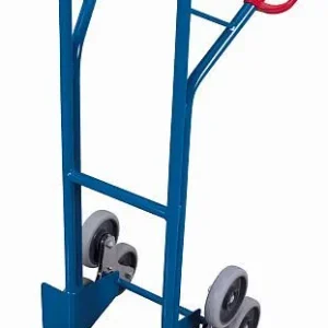 Carro de escada VARIOfit com 2 estrelas de roda de três braços, dimensões externas: 620 x 625 x 1.310 mm (LxPxA), sk-710.2...