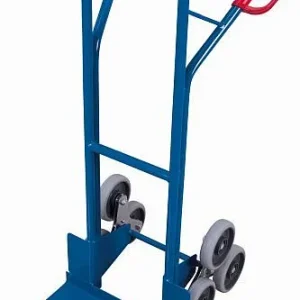 Carro de escada VARIOfit com 2 estrelas de roda de três braços, dimensões externas: 620 x 675 x 1.310 mm (LxPxA), sk-710.2...