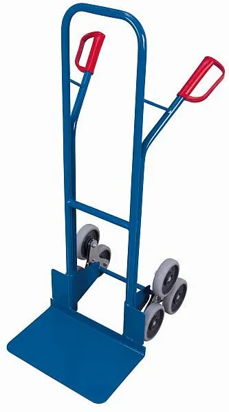 Carro de escada VARIOfit com 2 estrelas de roda de três braços, dimensões externas: 620 x 675 x 1.310 mm (LxPxA), sk-710.2...