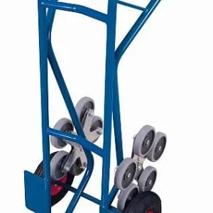 Kit Completo Carro de escada VARIOfit com 2 estrelas de cinco braços, dimensões externas: 610 x 705 x 1.310 mm (LxPxA), sk...