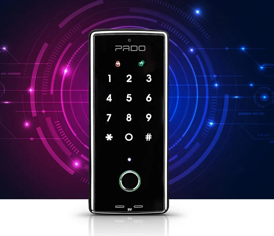 Fechadura Digital de Embutir FDE-101 RM Plus - Rolete Magnético - Pado