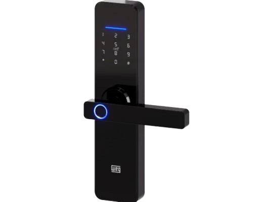 FECHADURA EMBUTIR SMART WIFI BIOMETRICA ALEXA GOOGLE HOME WEG