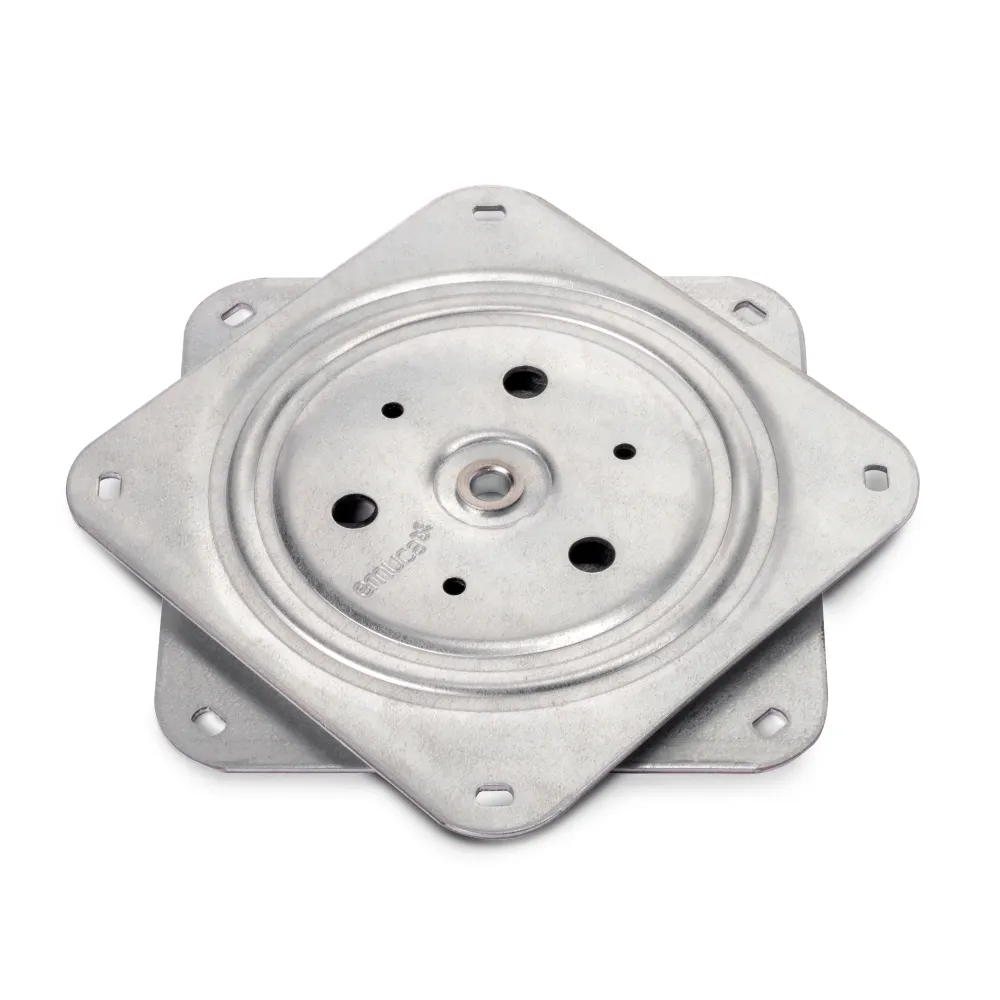 Base Giratória Emuca, 4 Voltas, 100kg, ço, Zincado