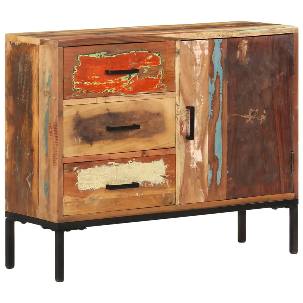 Limpeza de Condensador Aparador 88x30x73 cm madeira recuperada maciç
